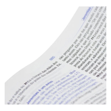 Bíblia De Estudo - Letra Grande - NTLH - Capa Couro Azul Luxo