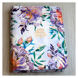 Meu Plano Perfeito - Capa Couro -Soft Aquarela Com Zíper