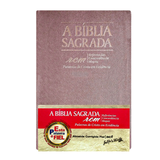 Bíblia ACF - RCM - Capa Ouro Rosa - Letra Gigante