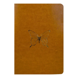 Bíblia Anote - NVI - Letra Grande - Luxo Castanho - Borboleta