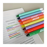 Marcadores em gel (8 unidades) - Ideal para livros e bíblias