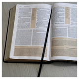 Bíblia de Estudo ACF - Letra Normal - Couro Soft Preta