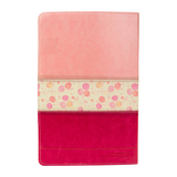 Bíblia A Mensagem - Capa Luxo Rosa Claro e Escuro