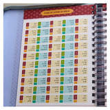 Meu Plano Perfeito - Capa Couro -Soft Aquarela Com Zíper