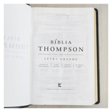 Bíblia de Estudo Thompson - AEC Letra Grande - Preta Luxo