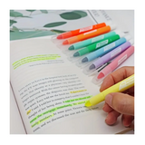 Marcadores em gel (8 unidades) - Ideal para livros e bíblias