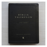 Bíblia de Estudo Thompson - AEC Letra Grande - Preta Luxo