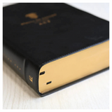 Bíblia de Estudo ACF - Letra Normal - Couro Soft Preta