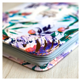 Meu Plano Perfeito - Capa Couro -Soft Aquarela Com Zíper