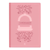 Bíblia A Mensagem - Letra Gigante - Capa Flexível - Rosa