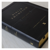 Bíblia de Estudo Thompson - AEC Letra Grande - Preta Luxo