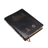 A Bíblia do Pregador - ARC - Letra Normal - Capa Pu Preta Nobre