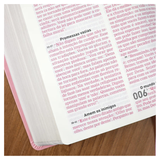 Bíblia A Mensagem - Letra Gigante - Capa Flexível - Rosa