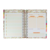 Planner Meu Plano Perfeito - Capa  Tecido Vintage