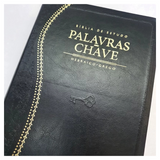 Bíblia de Estudo Palavras Chave - Letra Normal - ARC - Preto e Dourado