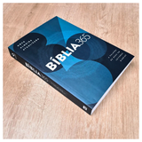 Bíblia 365 Azul - NAA - Letra Grande - Capa Brochura