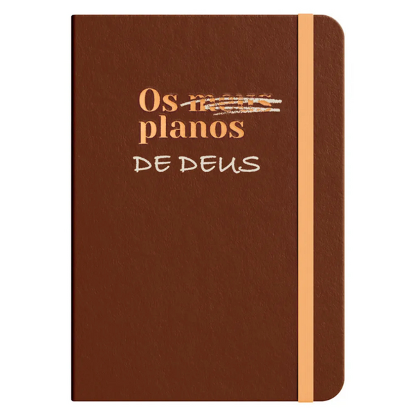 Moleskine - Os Planos de Deus - Marrom - Viviane Martinello