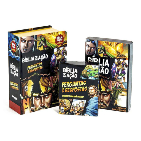 Box Bíblia Em Ação - Perguntas E Respostas