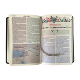 Bíblia de Estudo da Mulher Sábia - ARC - Harpa Avivada - Capa Rosas Preta