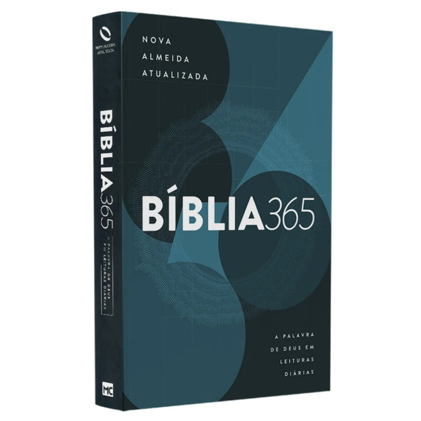 Bíblia 365 Azul - NAA - Letra Grande - Capa Brochura