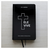 Bíblia Sagrada Ele Vive - NVI - Letra Maior - Capa Dura Ilustrada