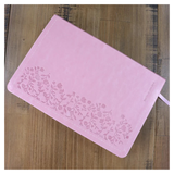 Bíblia A Mensagem - Letra Gigante - Capa Flexível - Rosa