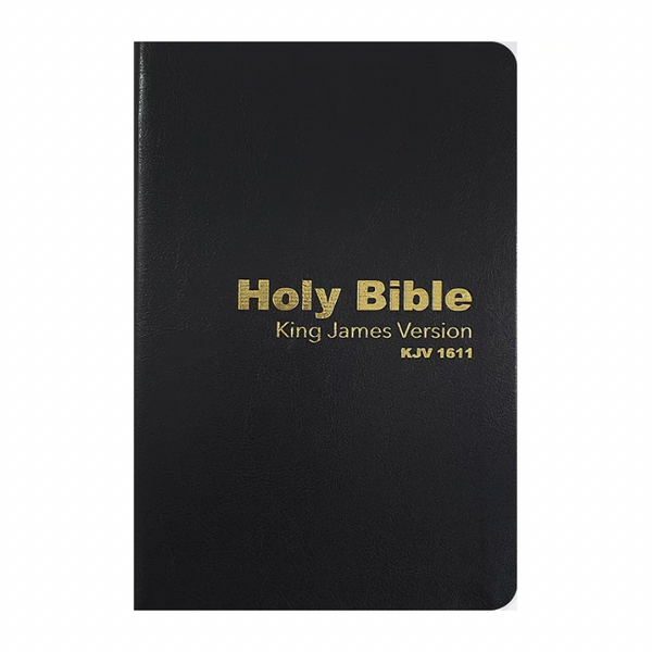 Holy Bible King James 1611 - Inglês - KJV - Capa Luxo Preta
