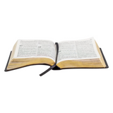 Bíblia Sagrada com Harpa Cristã - ARC - Letra Gigante - Capa Luxo Preta