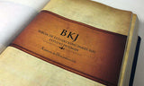 Bíblia de Estudo - King James 1611 com Estudo Holman - Letra Grande - Capa Luxo Preta e Marrom - 7ª edição