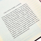 Bíblia Sagrada com Espaço para Anotações - Letra Grande - NVI - Capa Soft Touch Rosas