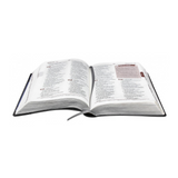 Bíblia de Estudo Plenitude para Jovens - Letra Normal - NTLH - Capa Couro Cinza Escuro