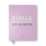 Bíblia Devocional do Secreto - NAA - Letra Normal - Capa Lilás