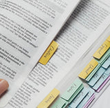 Abas Adesivas para Bíblia Color - Marcador Índice