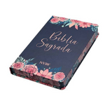 Bíblia Sagrada - NVI - Letra Média - Capa especial rosas