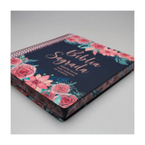 Bíblia Anote Rosas  - NVI - Letra Média - Com Espaço para Anotações