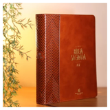 Bíblia Sagrada - ACF - Couro Soft PU - Com Espaço Para Anotações - Castanho