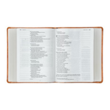 Jesus Bible - NVI - Com Espaço Para Anotações - Capa Luxo Marrom - Leitura Perfeita