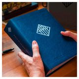 Bíblia de Estudo Thomas Nelson - NVI - Letra Normal - Capa Luxo Azul