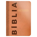 Bíblia Devocional Do Homem - NVI - Letra Grande - Capa Luxo Marrom