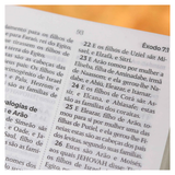 Bíblia JFA 1819 - Standard - Letra Grande - Capa Luxo Preta