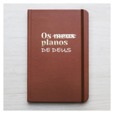 Moleskine - Os Planos de Deus - Marrom - Viviane Martinello