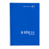 A Bíblia Para Todos - Edição de Bolso - (Português de Portugal) - Letra Pequena - Azul - Capa Cartolina c/Capa Plástica