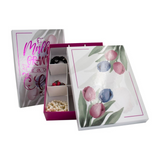 Bíblia da Mulher Compacta - ARC - Letra Normal - Capa Luxo Rosa Tulipa