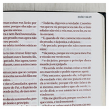 Bíblia King James Fiel 1611 - Extra Gigante - Capa Luxo Preta