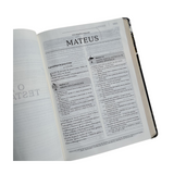 Bíblia Para Pregadoras e Líderes - ARC - Letra Normal - Geziel Gomes - Preta e Dourada