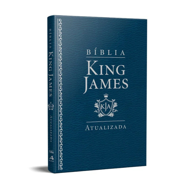 Bíblia King James Atualizada Slim - KJA - Azul