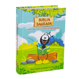 Bíblia Sagrada Ilustrada com a turma do Smilingüido  - NTLH - Média Capa Dura