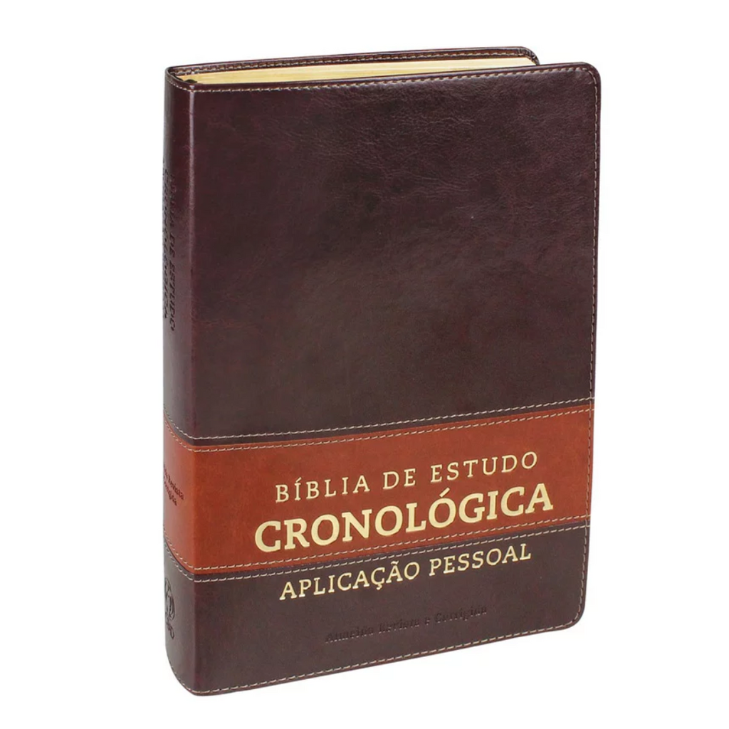 Bíblia de Estudo em Ordem Cronológica Aplicação Pessoal - ARC - Letra ...