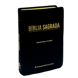 Bíblia Sagrada Economica - ARC - Letra Gigante - Capa Preta Luxo