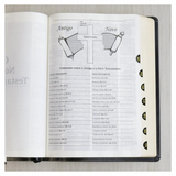 Bíblia Thompson - Letra Grande - Capa Luxo Preta C/ Índice